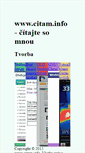 Mobile Screenshot of materialy.citam.info